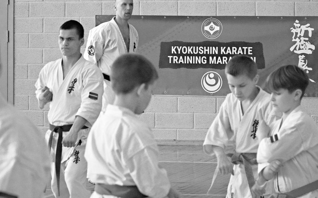 4. maija Kjokušinkai karatē treniņu maratons
