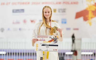 Latvija iegūst zeltu karatē Eiropas čempionātā