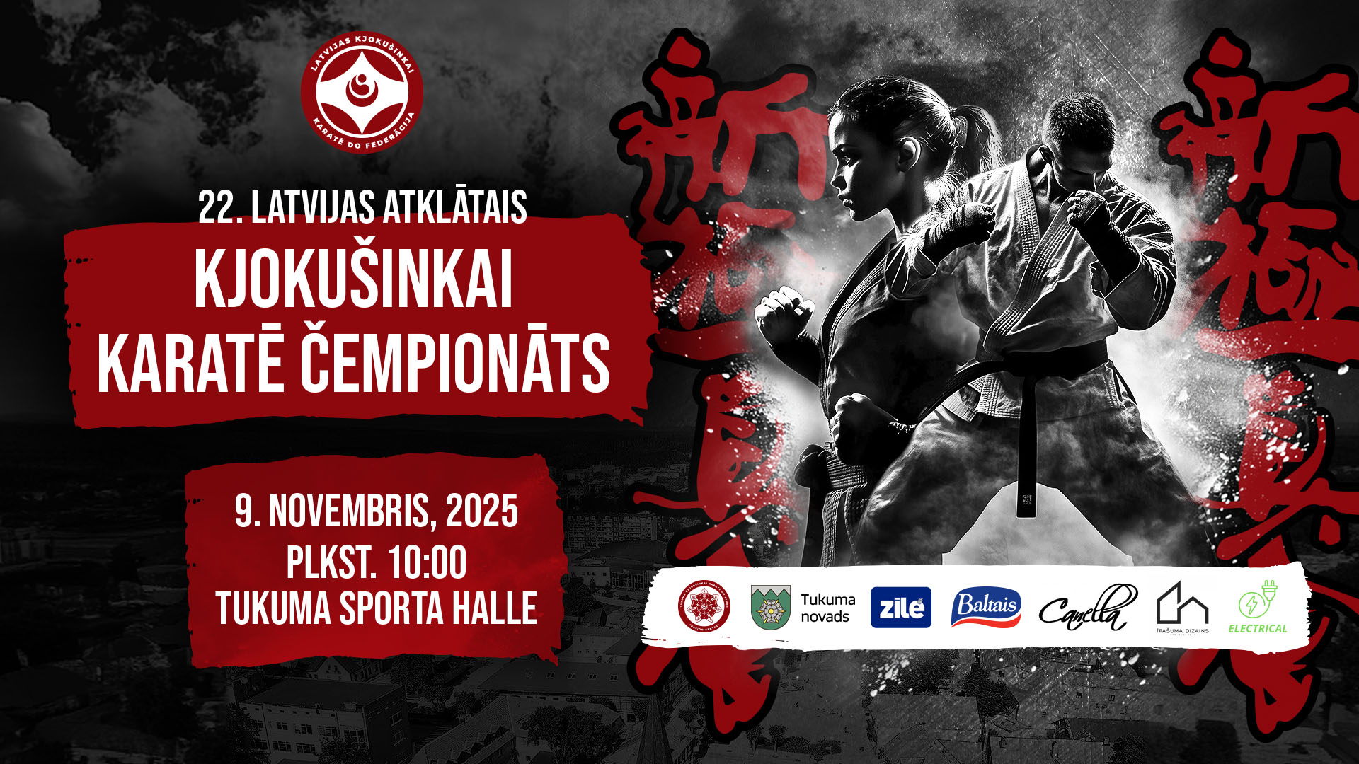 22. Latvijas atklātais Kjokušinkai karatē čempionāts 2