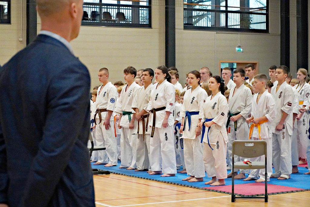 LKKF aizvadīja 22. Latvijas atklāto Kjokušinkai karatē čempionātu 2