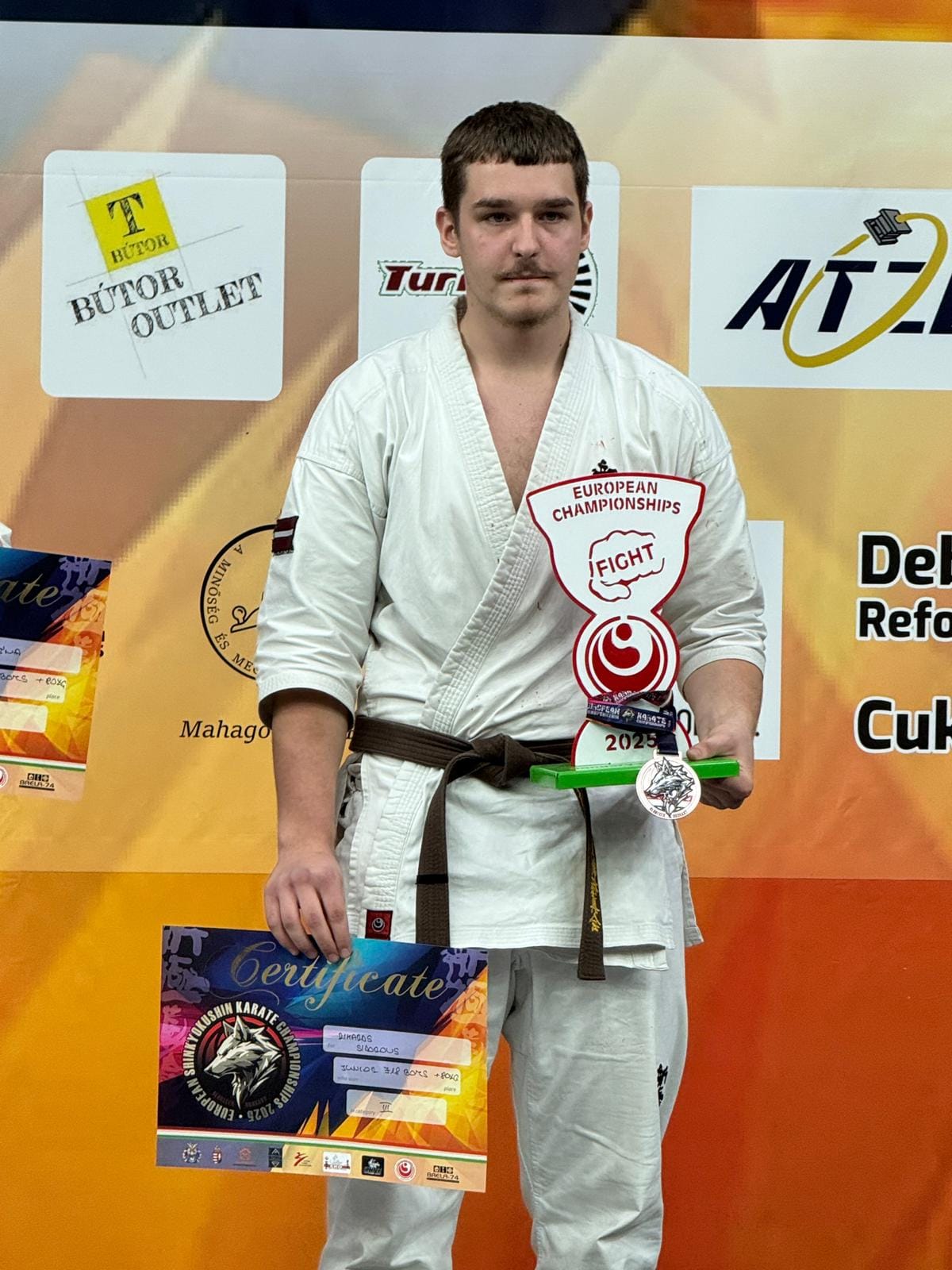 Rihards Sidorovs izcīna 3. vietu