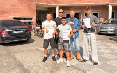 Jaunumi 2 LKKF sportisti sekmīgi nokārto dan eksāmenus Lietuvā